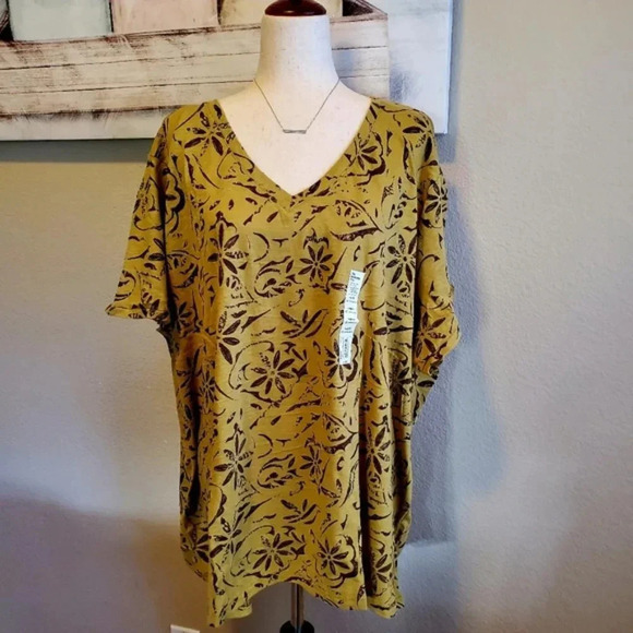 SONOMA | Everyday V-Neck Tee sz 4X - Picture 1 of 6